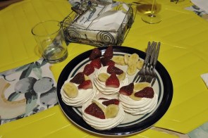 le dessert... des meringues !!!